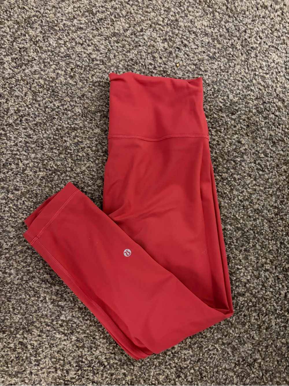 lululemon athletica Kids Bright Red Performance Leggings